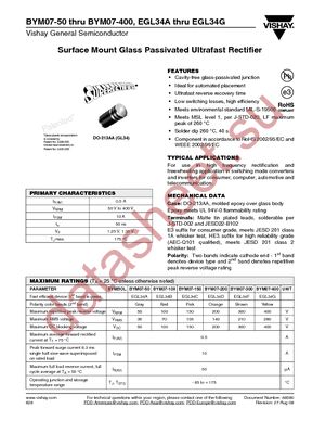 BYM07-400-E3/98 datasheet  